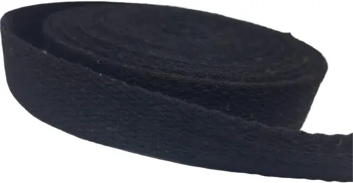 Miniatura 6 de Correas de algodón pesado de 1 pulgada - Correas para artes y manualidades - (negro, 25 yardas), MATADOR USEFUL GOODS