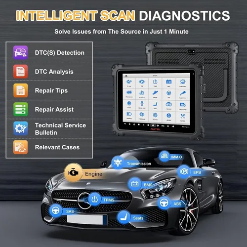 Miniatura 6 de Autel MaxiSys Ultra ADAS, herramienta de diagnóstico de escaneo inteligente superior 2025 con software de calibración del sistema ADAS