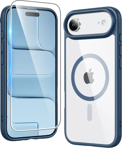 Miniatura 324 de FNTCASE Funda transparente para iPhone 15: Funda para iPhone 14/13, fundas magnéticas para teléfono con protector de pantalla compatible con Magsafe