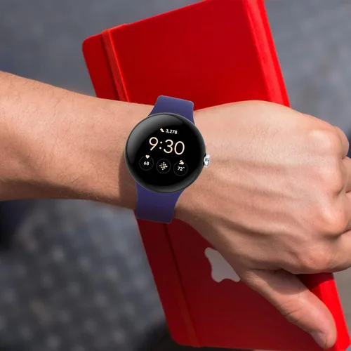 Miniatura 6 de Paquete de 5 bandas de reloj compatibles con Google Pixel 2/Pixel 3/Pixel 4 de 41mm para mujeres y hombres, correa de reemplazo deportiva duradera
