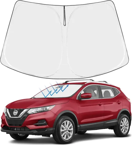 Miniatura 15 de Proadsy Parasol para parabrisas actualizado 2025, ajuste personalizado Dodge RAM 1500 2Dr 2019-2024 2025, 4 capas, plegable, protector de parasol