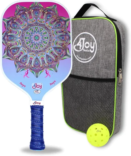 4Joy Pickleball Paddle Serie Amp4 – T700 de fibra de carbono Pickleball sin palas – Raquetas profesionales de pickleball para mujeres y hombres –