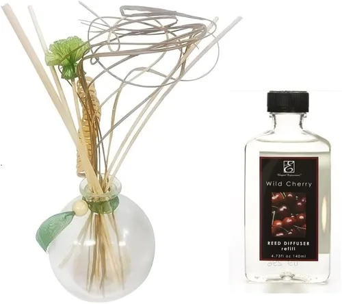Miniatura 17 de Hosley Aceite difusor de vainilla de aromaterapia con botella de cerámica de búho y varillas de caña, 3.7 fl oz, regalo ideal para decoración