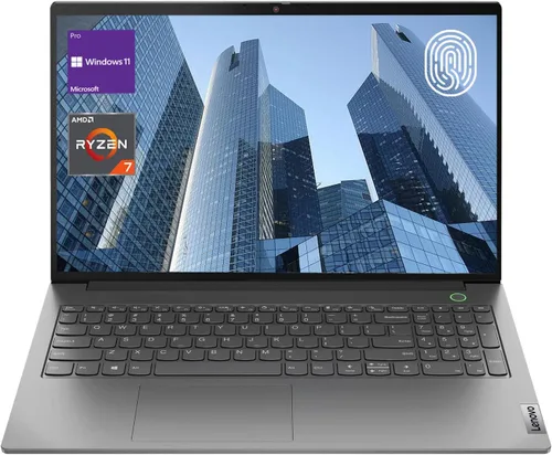 Miniatura 9 de Lenovo ThinkBook 15 Business Laptop (15.6 pulgadas FHD antirreflejo, AMD 8-Core Ryzen 7 5825U (Beat Intel i7-1165G7), 16 GB de RAM, 1 TB SSD)