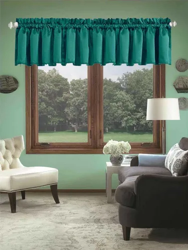 Miniatura 62 de Cortinas de cocina negras Ladity - 2 paneles de cortinas cortas opacas, 36 pulgadas, privacidad, niveles de café, cortinas de granja para ventana
