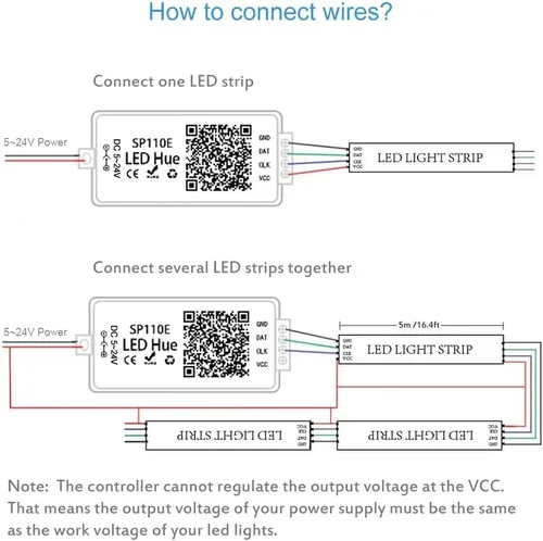 Miniatura 7 de ALITOVE WS2812B WS2811 direccionable LED Bluetooth controlador iOS Android App Control remoto inalámbrico DC 5V ~ 24V para SK6812 SK6812-RGBW WS2812