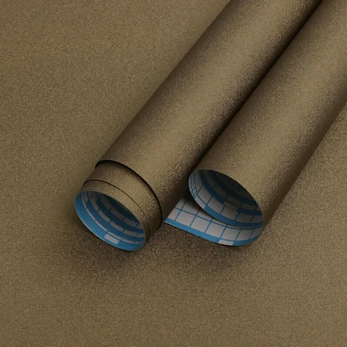 Miniatura 21 de HeloHo Papel tapiz verde liso, con textura mate, papel de pared moderno autoadhesivo extraíble, impermeable, papel de contacto para sala de estar