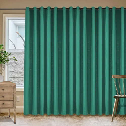 Miniatura 52 de Frelement Cortinas de lino de lino de bronce con ojales para interiores, tratamiento de ventanas para sala de estar, dormitorio, habitación
