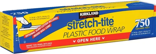 Kirkland Signature Stretch Tite - Envoltura de plástico para alimentos, paquete individual