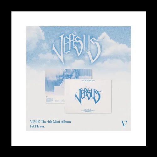 VIVIZ Versus 4º Contenido del Mini Álbum+Tarjeta Foto+Adhesivo+Seguimiento Sellado (Versión Destino Estándar)