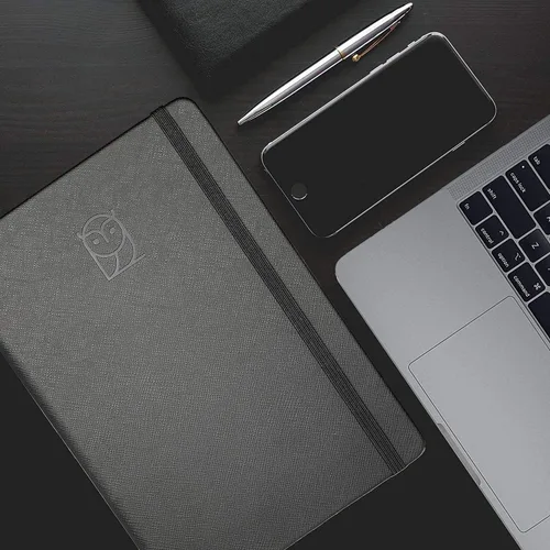 Miniatura 7 de Wyze Planner Agenda diaria sin fecha, organizador de productividad B5 de 1 año con dos páginas semanales, establecimiento de objetivos, seguimiento