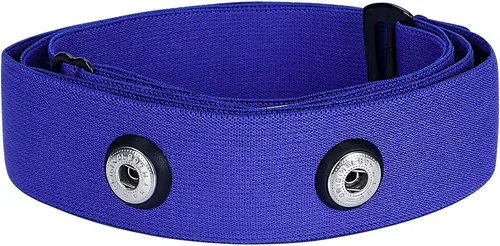 Miniatura 9 de Correa de pecho de repuesto para monitor de frecuencia cardíaca compatible con Polar H10 H9 H7 H1 Wahoo Tickr Garmin cinturón de pecho Azul