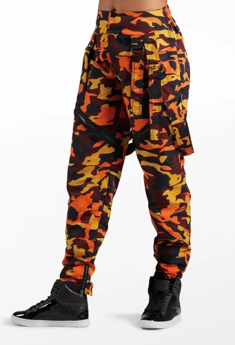 Miniatura 2 de Balera Pantalones para mujer con estampado de camuflaje y correas para bailar Pop Star