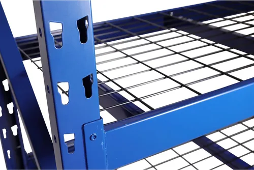Miniatura 4 de Estanterías de almacenamiento para garaje Pro-Lift - Unidades de estanterías de alambre de metal ajustables de 4 niveles resistentes con capacidad