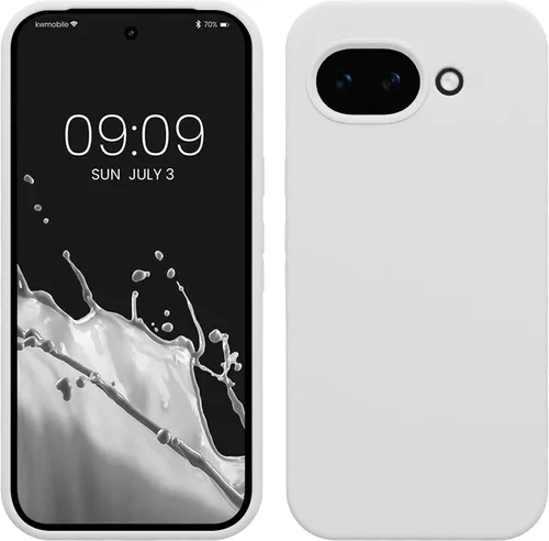 Miniatura 350 de kwmobile Funda Compatible con Google Pixel 6 Pro - Funda de teléfono de silicona TPU con acabado suave - Azul Arrecife