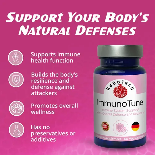 Miniatura 4 de ImmunoTune - Refuerzo de apoyo inmunológico, suplemento de apoyo inmunológico para resistencia y defensa corporal, fórmula totalmente natural