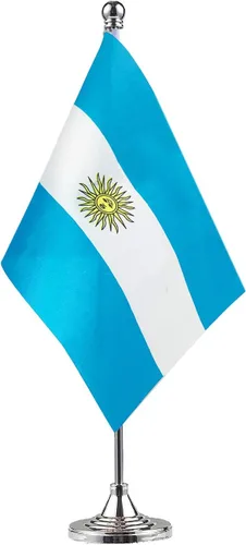 Bandera de Argentina Bandera Argentina Bandera de Mesa, Bandera de Escritorio, Bandera de Oficina, Banderas de País Internacionales, Festivales