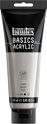 Miniatura 146 de Liquitex BASICS Pintura Acrílica, Botella de 400ml (13.5 oz), Blanco Titanio Titanio Blanco