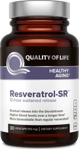 Miniatura 5 de Quality of Life Kinoko Platinum AHCC Apoyo inmunológico y liberación sostenida de resveratrol