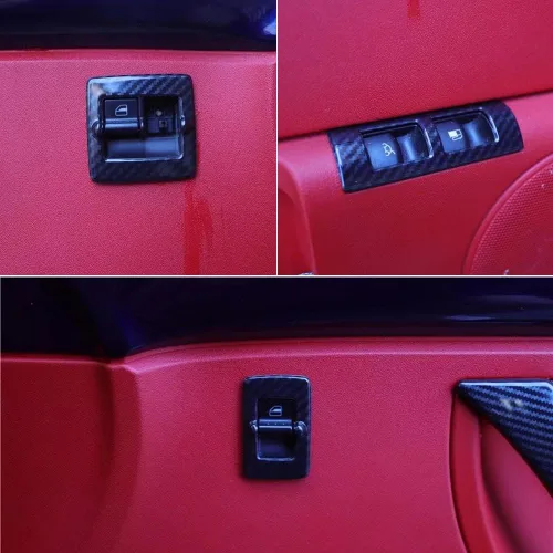 Miniatura 4 de ITrims Cubierta de panel de puerta para Volkswagen New Beetle 2003-2010, accesorios de automóvil, puerta de coche, ventana, interruptor