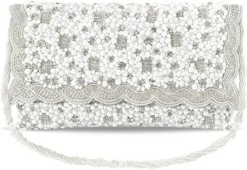 Aheli Potli Bag for Women Handmade Evening Wristlet Handbags Stylish Bridal Purse Fashion