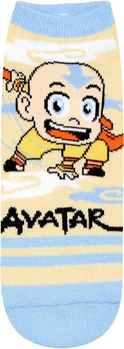 Miniatura 4 de Hyp Avatar The Last Airbender Aang Appa Yip Yip JuniorsWomens 5 Pack Calcetines tobilleros