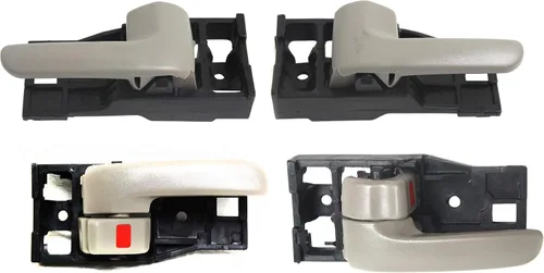 Garage-Pro Juego de manijas de puerta interior compatibles con Toyota Tundra 2000-2006 delantera y trasera, lado del conductor y del pasajero, color
