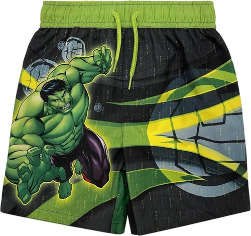 Miniatura 4 de Marvel Paquete de 3 trajes de baño de Avengers UPF 50+ para niños pequeños y grandes