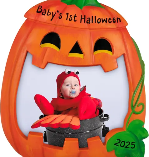 Miniatura 3 de Hallmark Keepsake Adorno de Halloween 2025, primer marco de fotos de Halloween 2025, decoraciones de Halloween