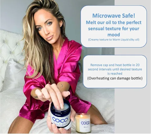 Miniatura 5 de Coco Bliss Lubricante natural de aceite de coco, hidratante íntimo, lubricante para él y ella, aceite de masaje personal, hidratante suave y sedoso