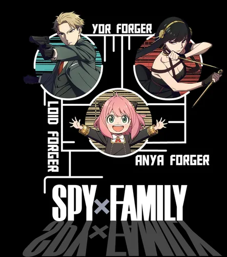 Miniatura 3 de Spy X Family - Camiseta para hombre Teaser Art 02