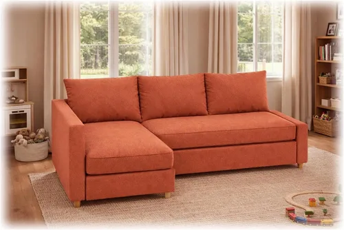 Miniatura 9 de Friheten - Funda de repuesto de poliéster de larga duración, compatible con sofá cama Friheten de IKEA o funda seccional de esquina. Solo funda