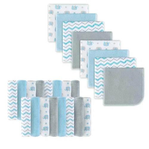Miniatura 8 de softan Toallitas para bebé, paquete de 24 toallitas de baño para bebé extrasuaves y ultra absorbentes, toallitas faciales para bebé unisex