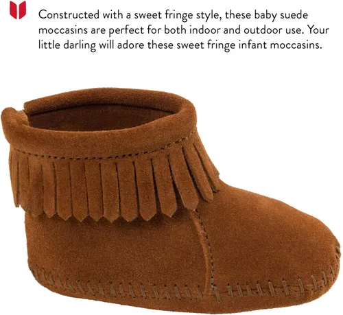 Miniatura 2 de Minnetonka Botín con solapa trasera de velcro (niño)