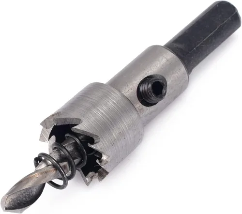 Miniatura 5 de Cortador de carburo de fresado de 5 piezas de cabezal de carburo de 0.630-1.181 in, juego de sierra de taladro HSS de 0.630-1.181 in, abridor