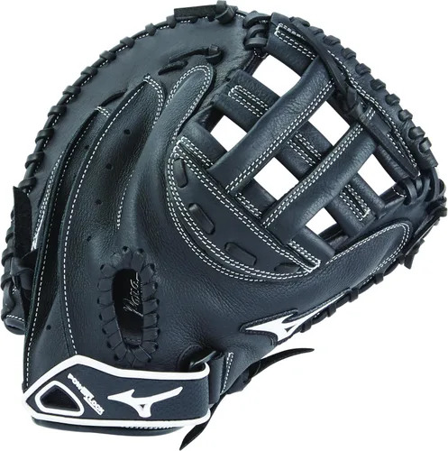 Miniatura 8 de Mizuno Prospect Select Fastpitch Serie de guantes de sóftbol Cuero de grano completo Patrones específicos femeninos Forro de palma Buttersoft