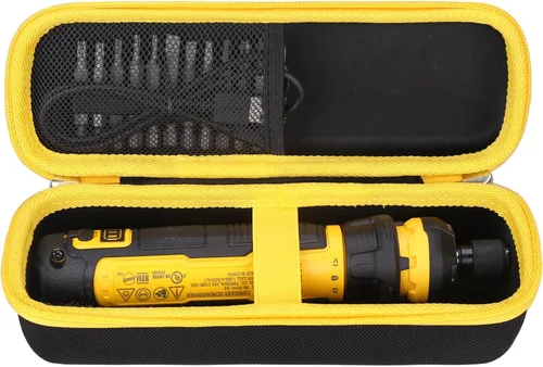Funda para destornillador inalámbrico DEWALT con control FLEXDRIVE y puntas de atornillado DWHT66719 - Bolsa de almacenamiento protectora y de