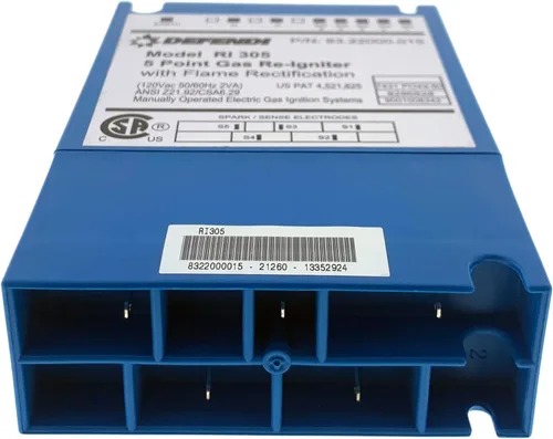 Miniatura 2 de WP8286828 RI 305 - Módulo de chispa de reencendido de gas de 5 puntos para rango de gas Whirlpool