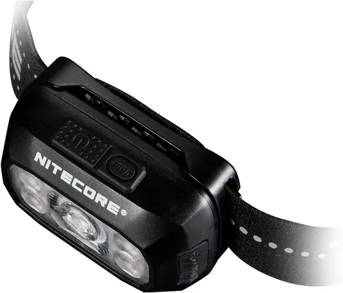 Miniatura 2 de Nitecore NU30 Linterna frontal LED recargable de 500 lúmenes con haces blancos y rojos