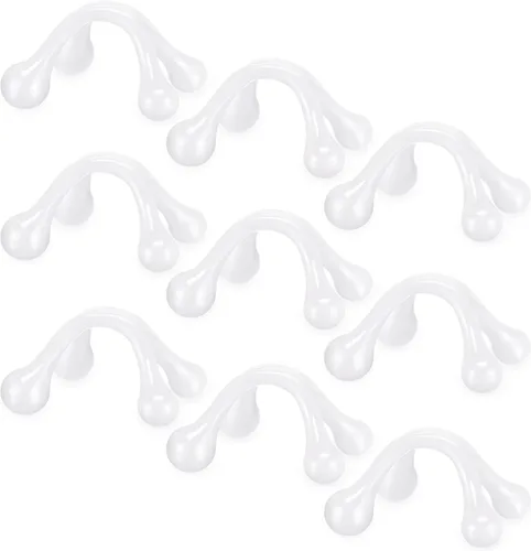 Miniatura 7 de Liliful - 9 herramientas de masaje de 4 puntos con gancho pequeño, masajeador manual en forma de palma, herramientas de masaje de espalda y cuello