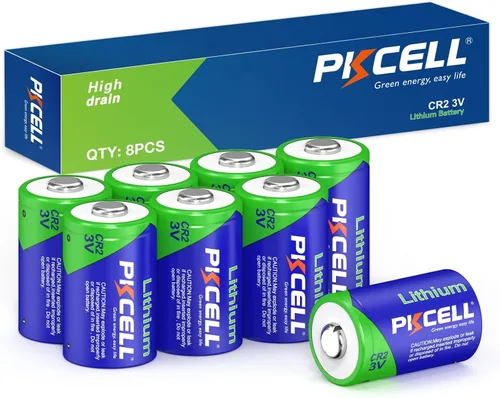 Miniatura 9 de PKCELL Batería CR2 de 32 unidades CR2 3V batería de litio para buscador de rango de golf, linterna y más
