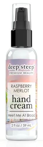 Deep Steep Crema de manos, 2 oz (Raspberry Merlot- Meet Me at Broad)
