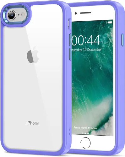 Miniatura 48 de HOOMIL Funda para iPhone 7 Plus/iPhone 8 Plus de 5.5 pulgadas, no amarillea, protección contra caídas, cubierta trasera dura transparente