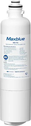 Maxblue BORPLFTR50 Repuesto para Bosch® Ultra Clarity® Pro 11032531, 12033030, 11025825, BORPLFTR55, B36CD50SNS, B36CT80SNS, B36CL80ENS, B36FD50SNS,