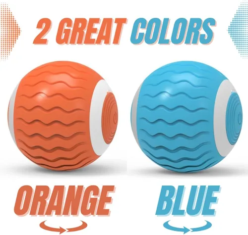 Miniatura 3 de Cat Toys - Pelota giratoria interactiva, rodamiento automático inteligente para entrenamiento de gatos, con luces LED intermitentes, y es recargable