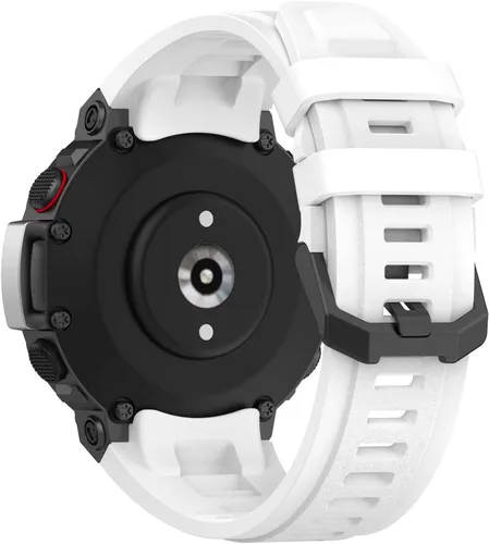 Miniatura 12 de hengkang Compatible con Amazfit T-Rex 2 bandas para mujeres y hombres, correas de reloj de repuesto ajustables de silicona deportiva correas