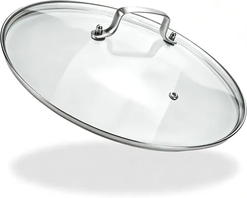 Miniatura 22 de Tapa de vidrio templado de 6 pulgadas, repuesto universal para olla y sartén para cocina en casa, cubierta de utensilios de cocina apta