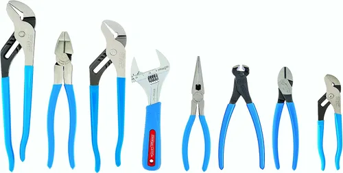 Miniatura 2 de Channellock – Juego profesional de herramientas Roll-8, 8 unidades, con rollo para herramientas