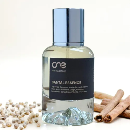 Santal Essence Eau de Parfum, compatible con Creed's Santal, perfume en aerosol unisex, 1.7 fl oz