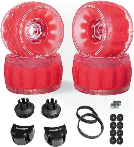 Miniatura 3 de IWONDER Cloud Wheel Discovery 4.134 in/4.724 in para Evolve Boards Kit de conversión de ruedas y poleas
